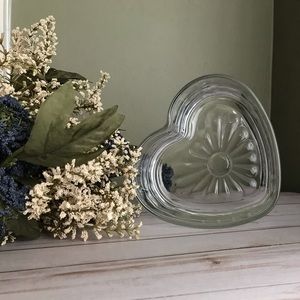 Glass trinket dish